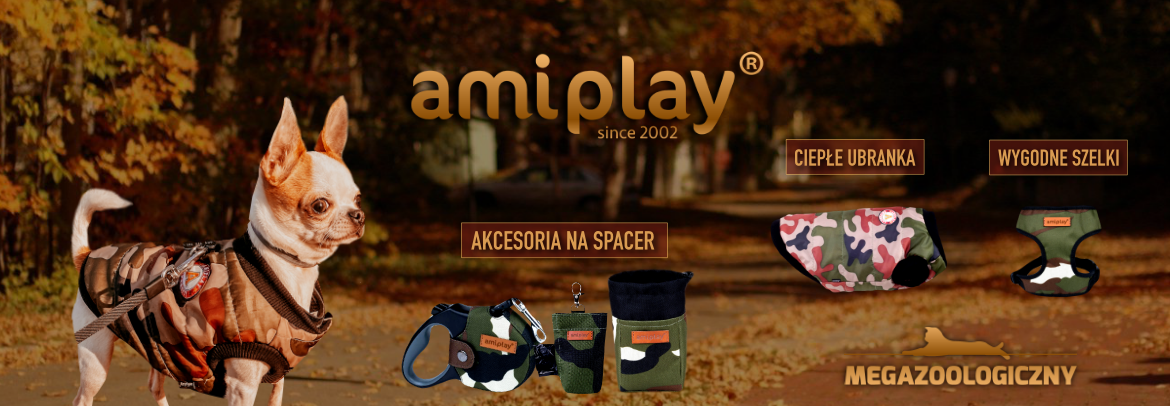 Ubranka dla psów amiplay - Wybierz sweterek, bluzę, kurtkę dla psa