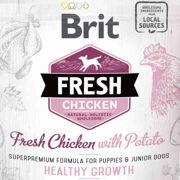 Brit fresh chicken & potato puppy healthy growth 2,5kg, 12kg