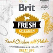 Brit fresh fresh chicken & potato adult great life