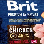 Brit premium by nature senior large + extra large 15kg